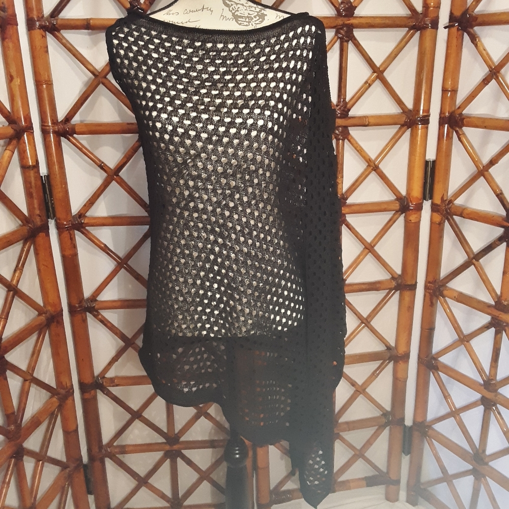 CHICO'S KNITTED PONCHO